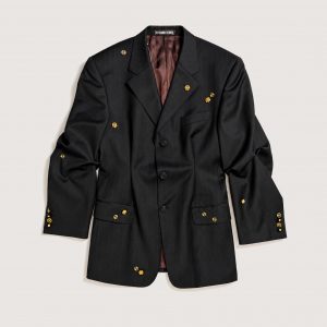 blue blazer front No Model