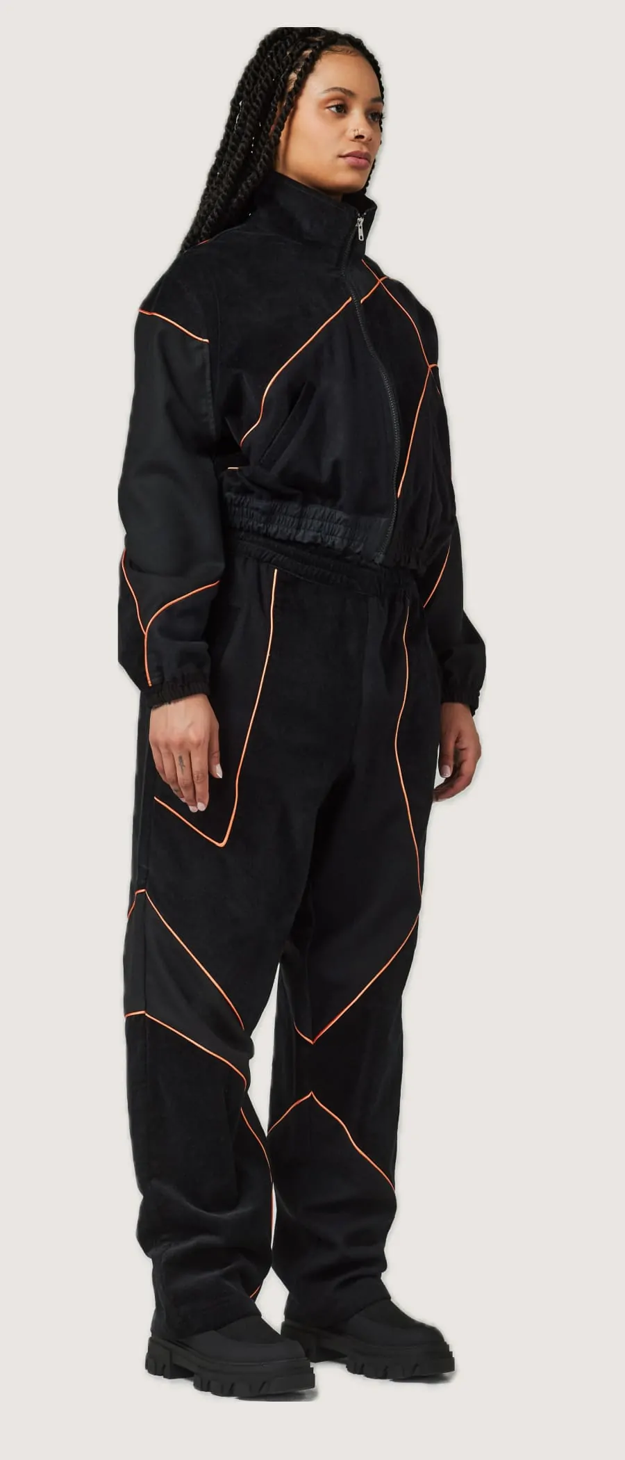 Shattered backboard tracksuit cropped - Image 2