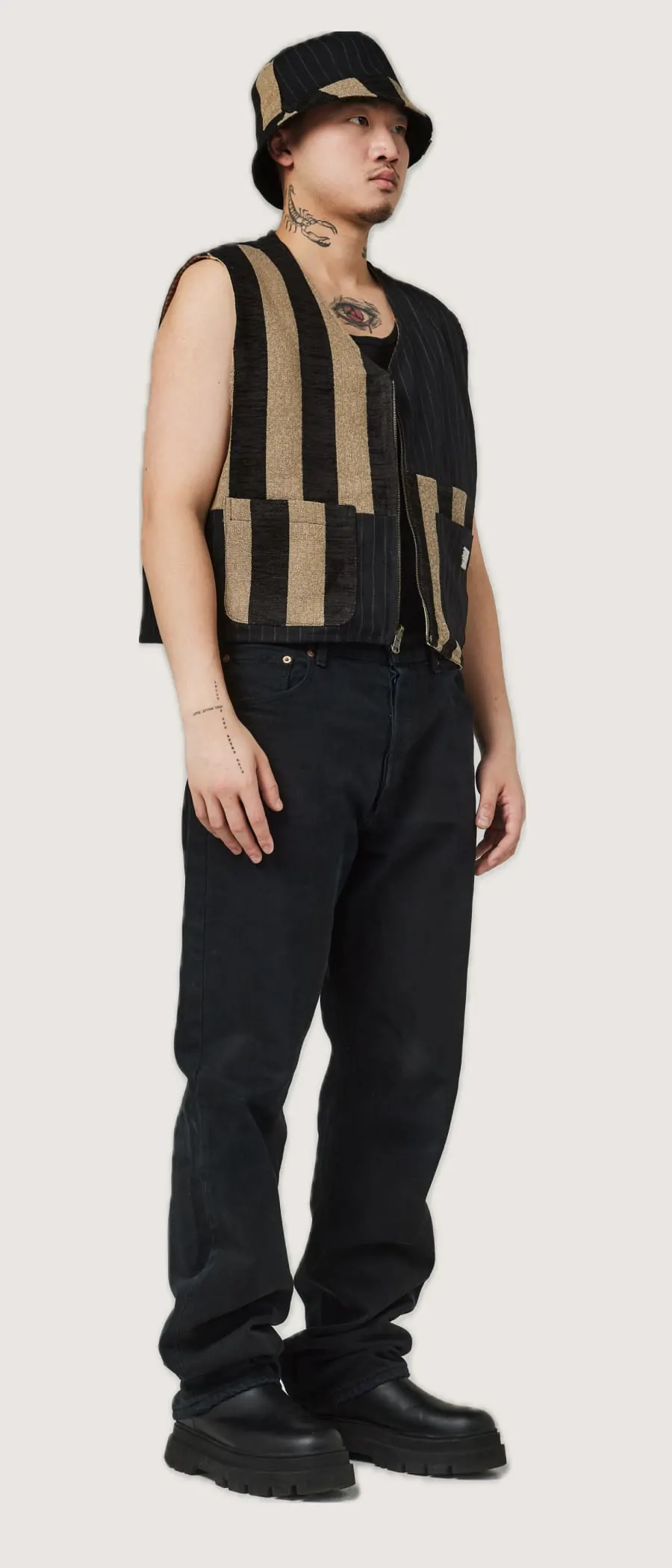 Reversible theatró gilet - Afbeelding 2