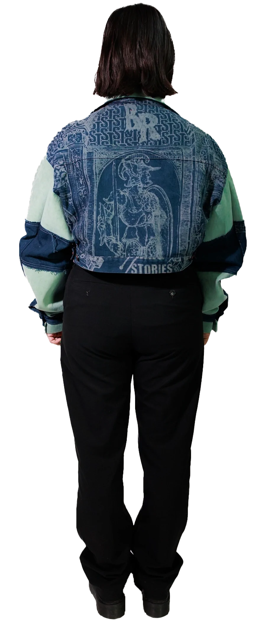 The Alchemist Cropped Denim Jacket - Afbeelding 4