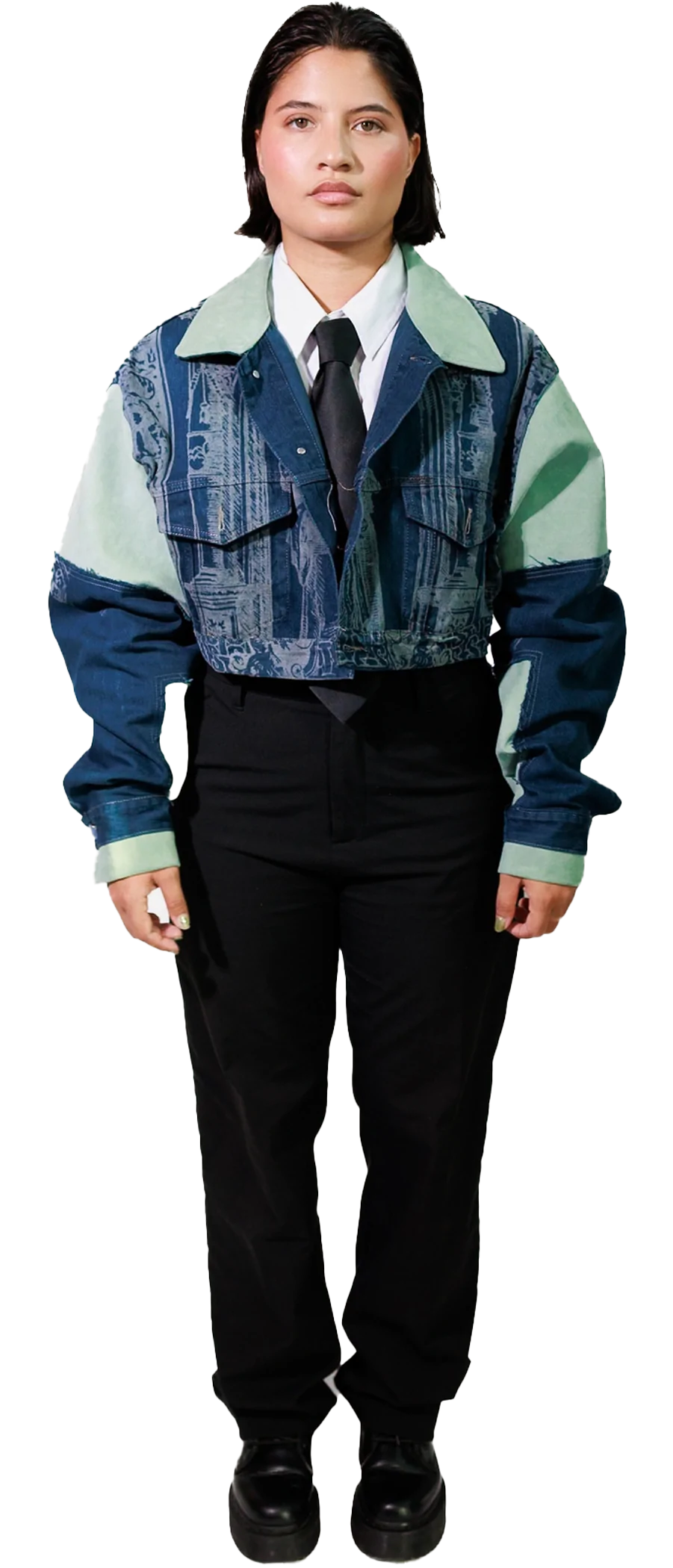 The Alchemist Cropped Denim Jacket