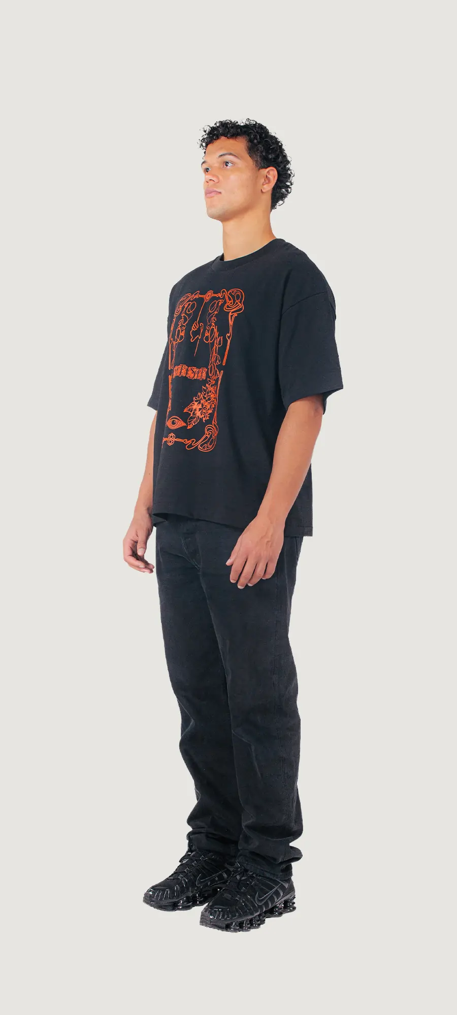 Beautiful future t-shirt zwart