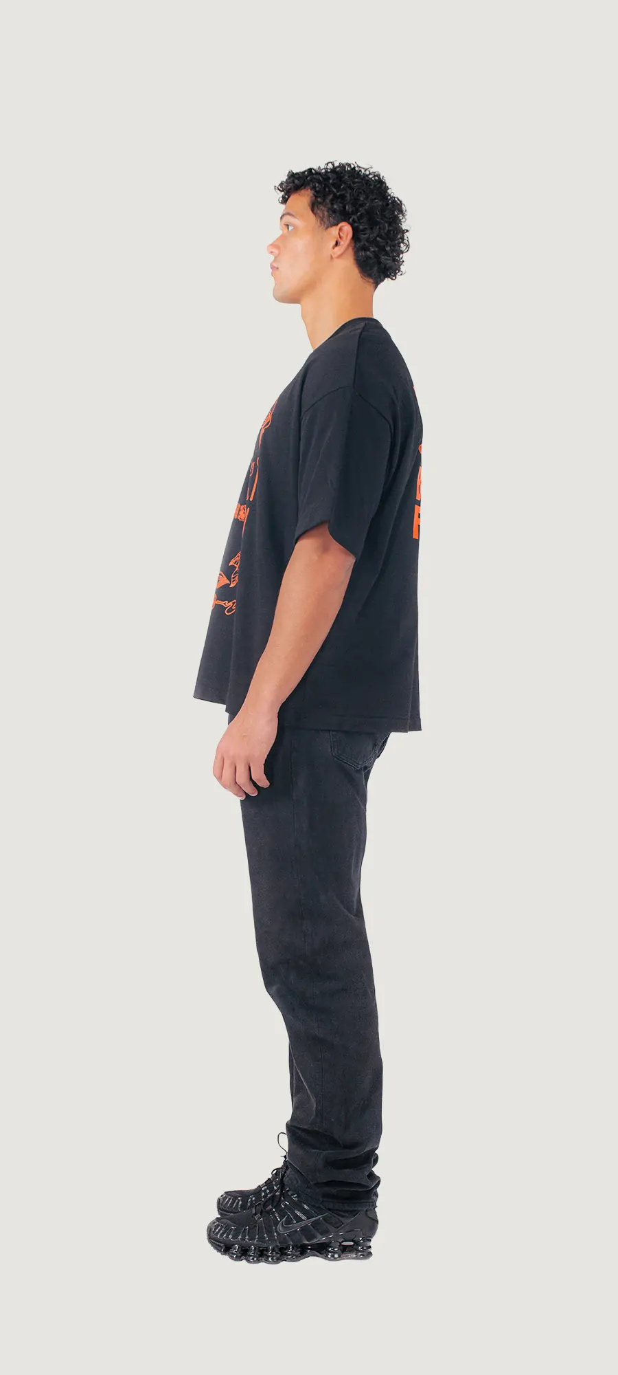 Beautiful future t-shirt zwart