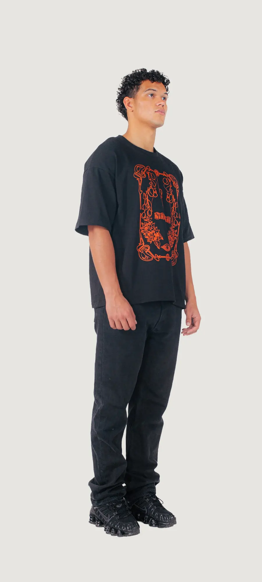 Beautiful future t-shirt zwart