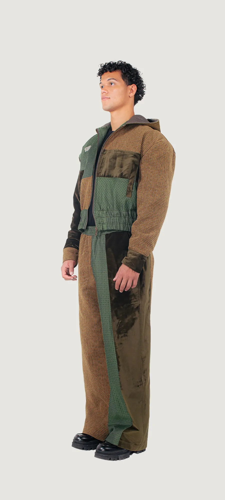 Growth Lines jas groen - Afbeelding 2