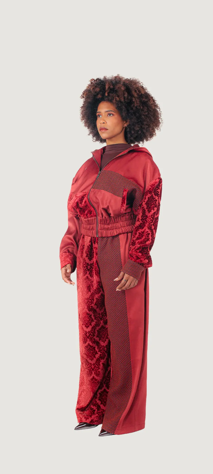 Roots of Motion broek rood - Afbeelding 2