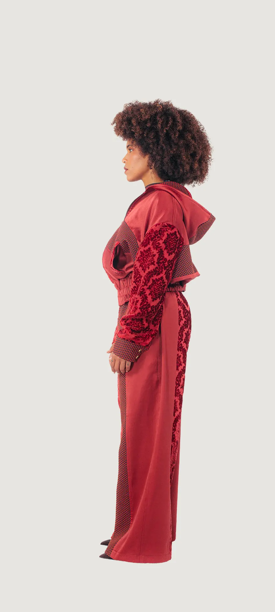 Roots of Motion broek rood - Afbeelding 3