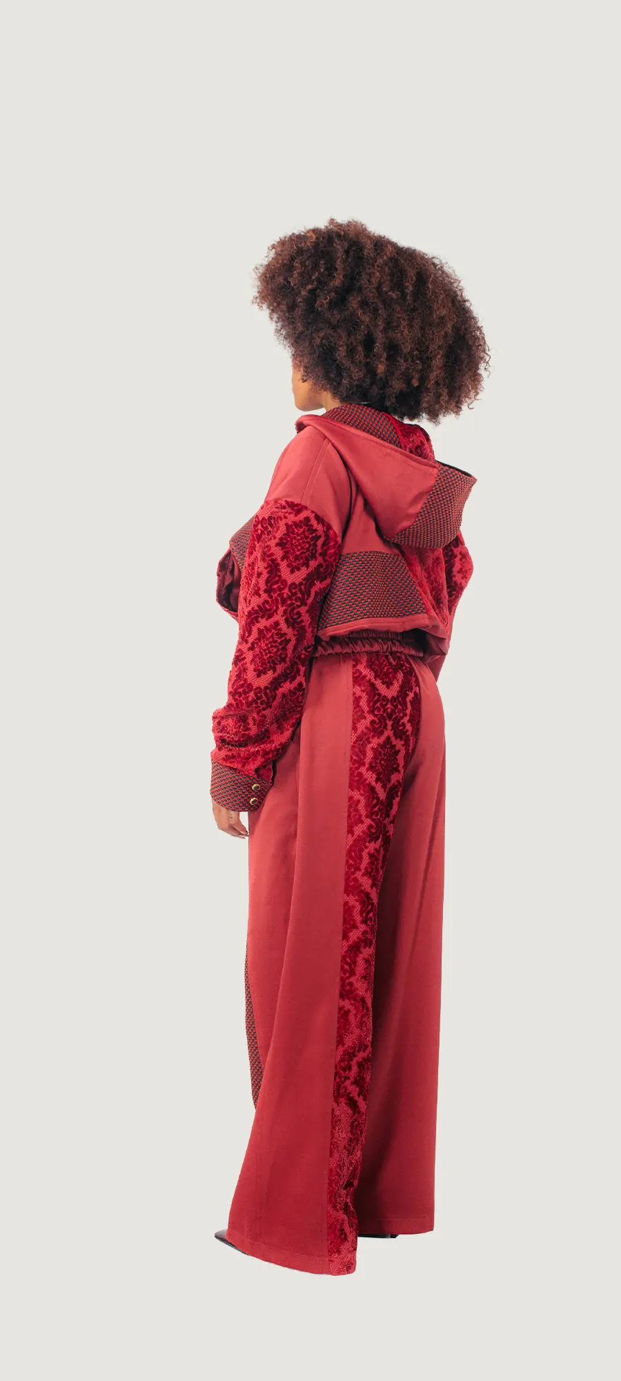 Roots of Motion broek rood - Afbeelding 4