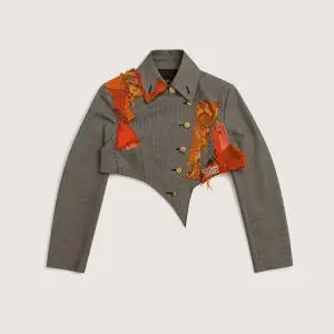 2norah blazer front No Model