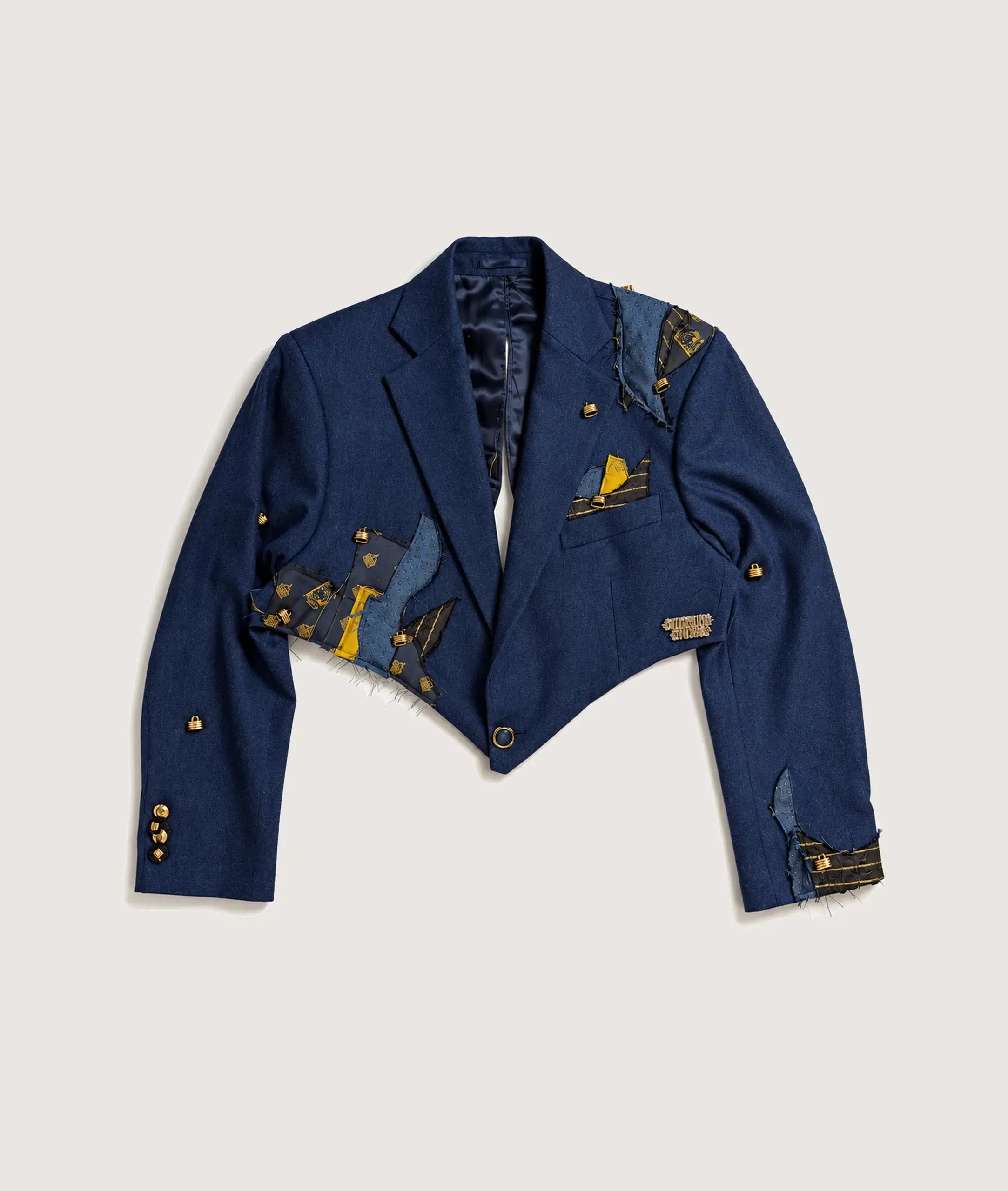 4heemstede blue blazer front No Model