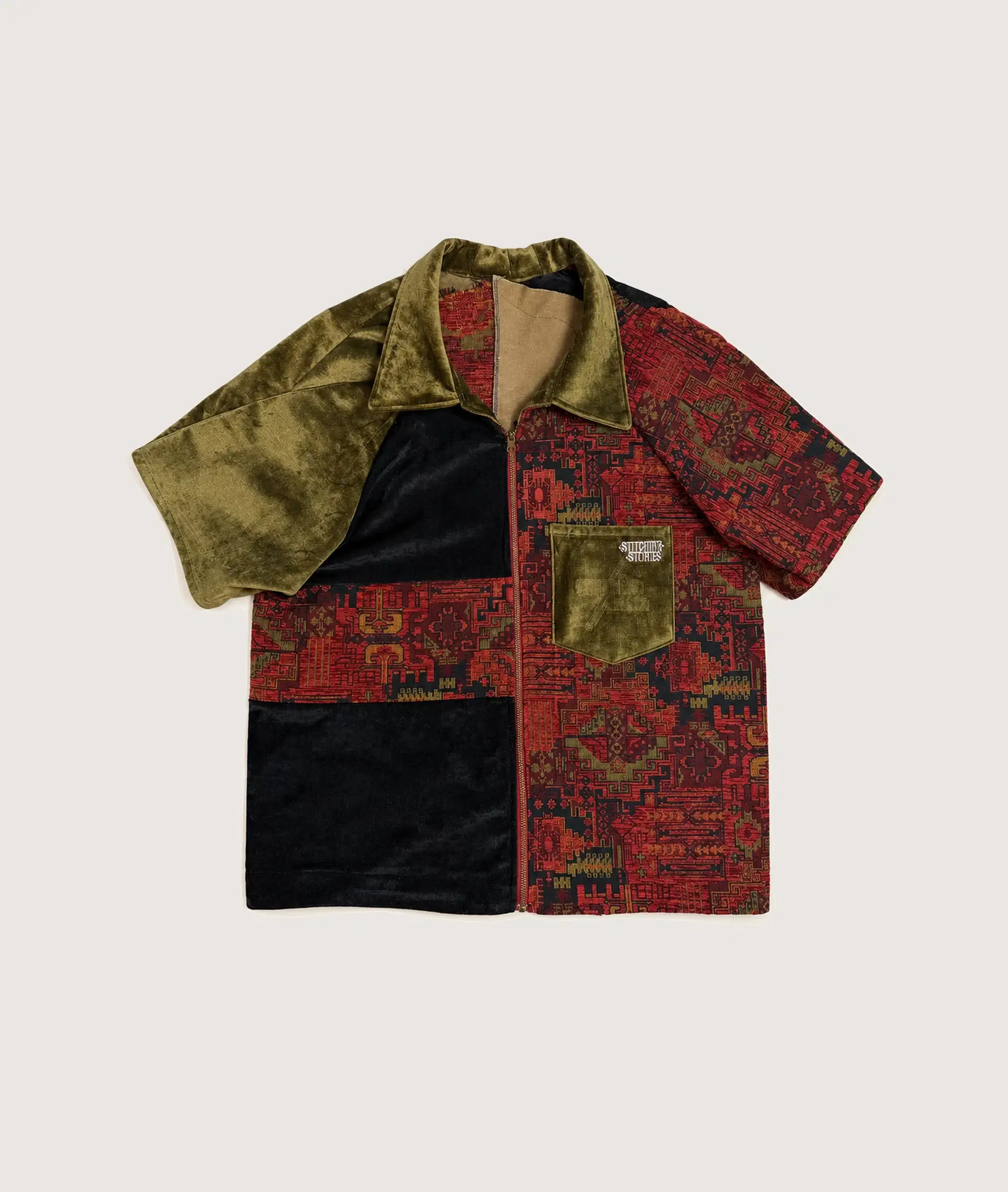 blouse moroccan front No Model