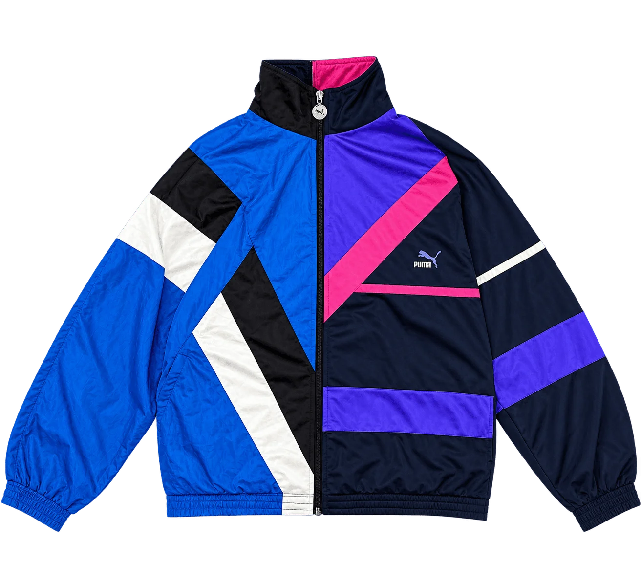 Puma Split Windbreaker Blauw/Paars